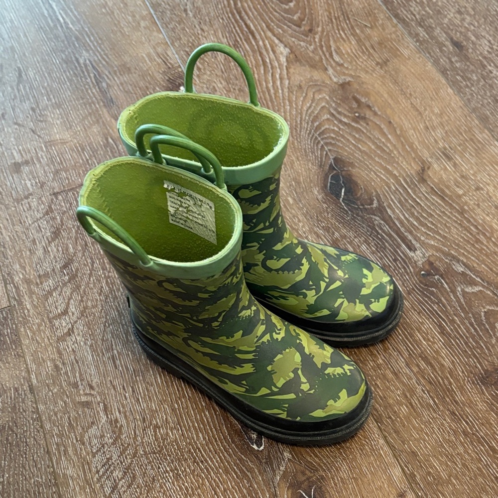 Kids Camouflage Rain Boots